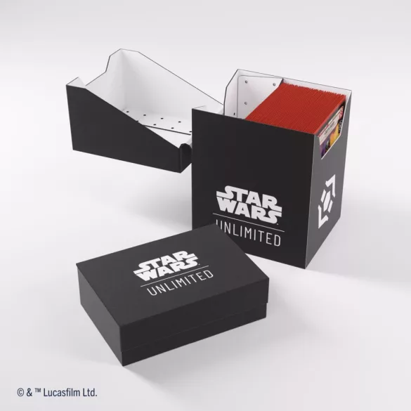 Gamegenic - Star Wars: Unlimited Soft Crate - Black/White-GGS25109ML
