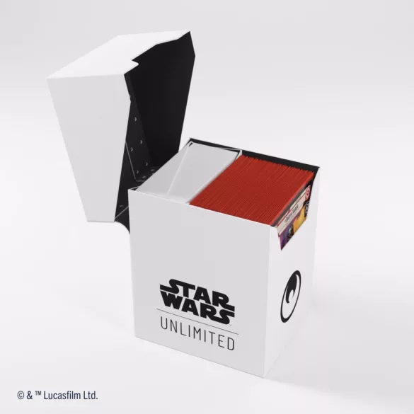 Gamegenic - Star Wars: Unlimited Soft Crate - White/Black-GGS25110ML