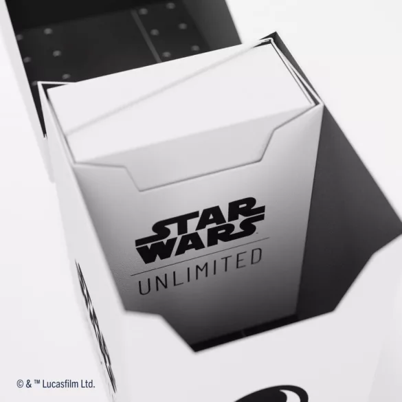 Gamegenic - Star Wars: Unlimited Soft Crate - White/Black-GGS25110ML
