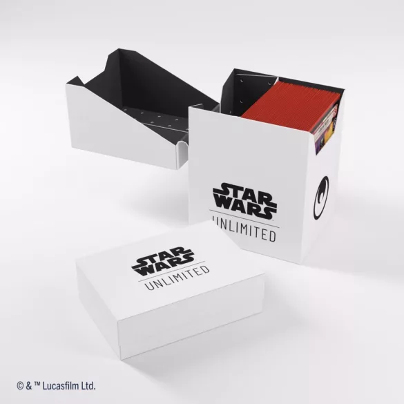Gamegenic - Star Wars: Unlimited Soft Crate - White/Black-GGS25110ML