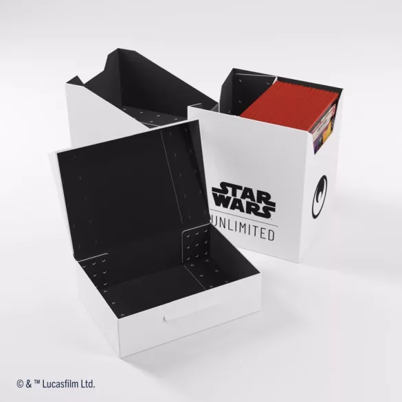 Gamegenic - Star Wars: Unlimited Soft Crate - White/Black-GGS25110ML