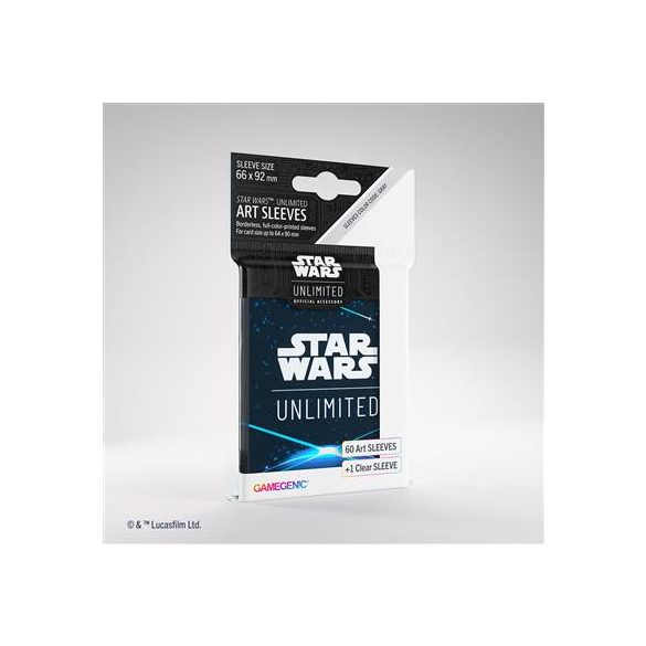 Gamegenic - Star Wars: Unlimited Art Sleeves - Space Blue-GGS15031ML