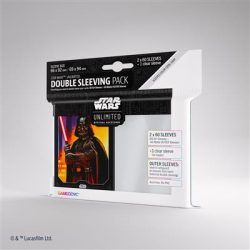 Gamegenic - Star Wars: Unlimited Art Sleeves Double Sleeving Pack - Darth Vader-GGS15033ML