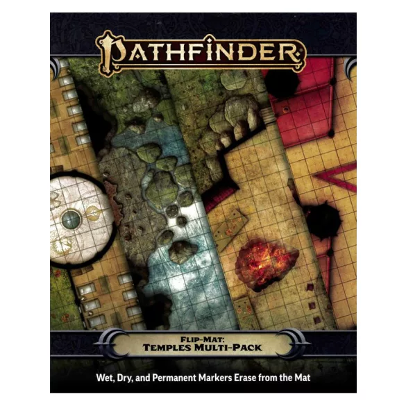 Pathfinder Flip-Mat: Temples Multi-Pack-PZO11011-FM