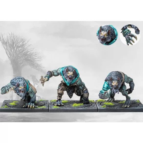 Conquest - Nords: Werewargs Brute miniatúrák - EN