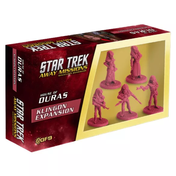 Star Trek: Away Missions - TNG Klingon Away Team: Duras Sisters +3 miniatűra szett