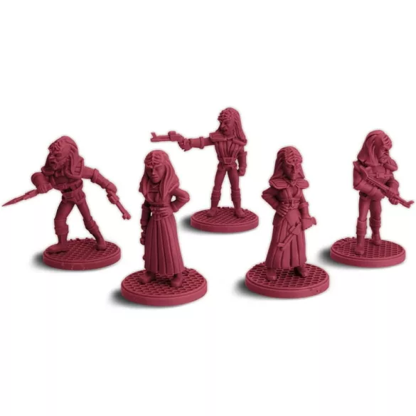 Star Trek: Away Missions - TNG Klingon Away Team: Duras Sisters +3 miniatűra szett