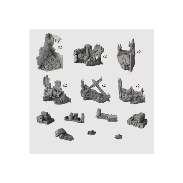 Terrain Crate - Deadzone Ruins - EN-MGTC227