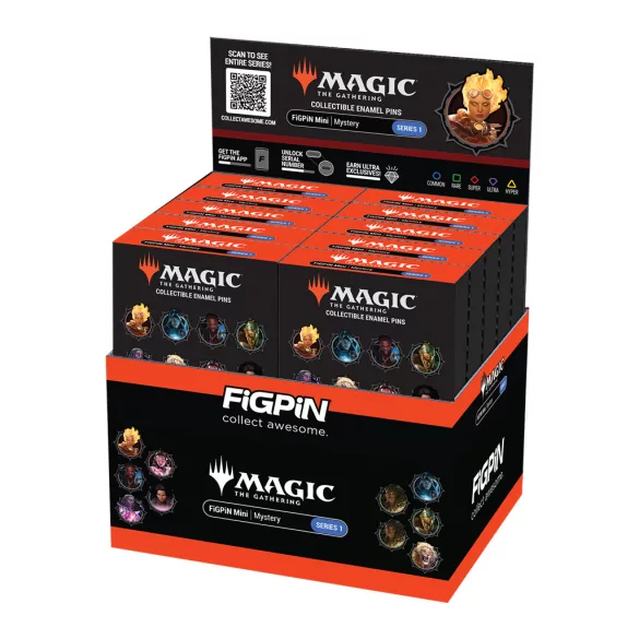 FiGPiN Mystery Minis Magic: The Gathering Case (30ct) gyűjtői csomag