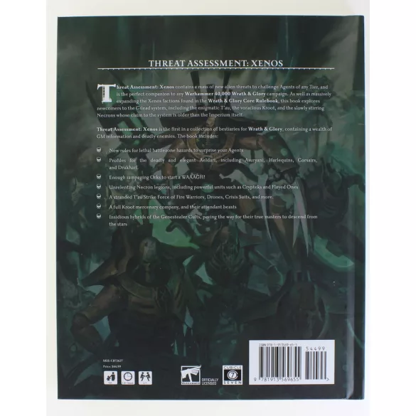 Warhammer 40,000: Wrath & Glory – Threat Assessment: Xenos bestiárium (EN)