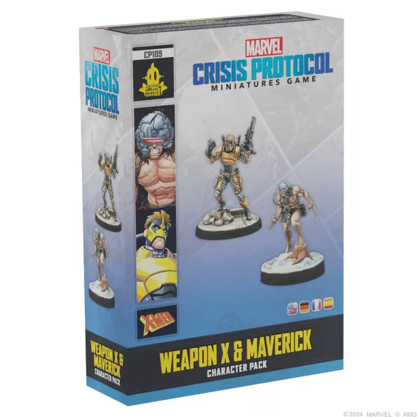 Marvel Crisis Protocol - Weapon X & Maverick - EN/SP/DE/FR-CP109