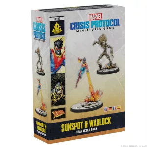 Marvel Crisis Protocol - Sunspot & Warlock - EN/SP/DE/FR-CP153