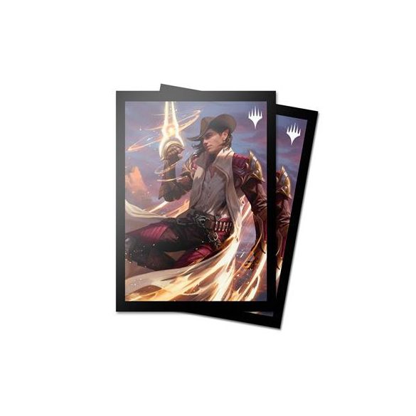 UP - Outlaws of Thunder Junction 100ct Deck Protector Sleeves Key Art 3 for Magic: The Gathering-38356