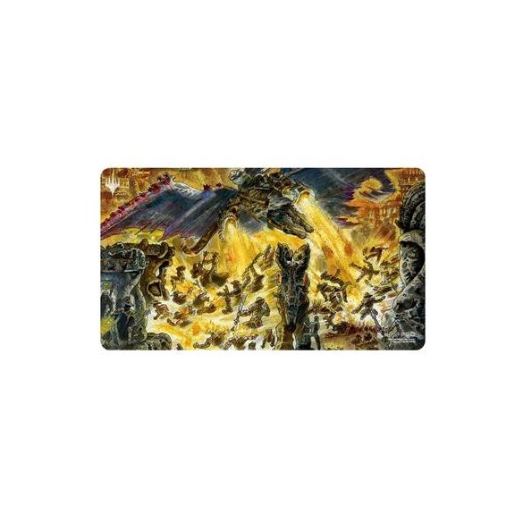 UP - Outlaws of Thunder Junction Playmat Black for Magic: The Gathering-38395