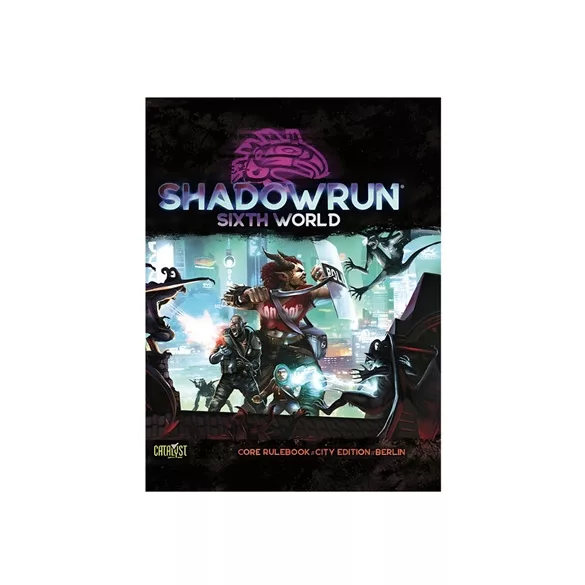 Shadowrun Sixth World Core Rulebook City Edition Berlin - EN-CAT-28000B