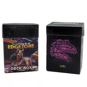 Shadowrun Edge Zone Deck Box (2 pack)-CAT-28706
