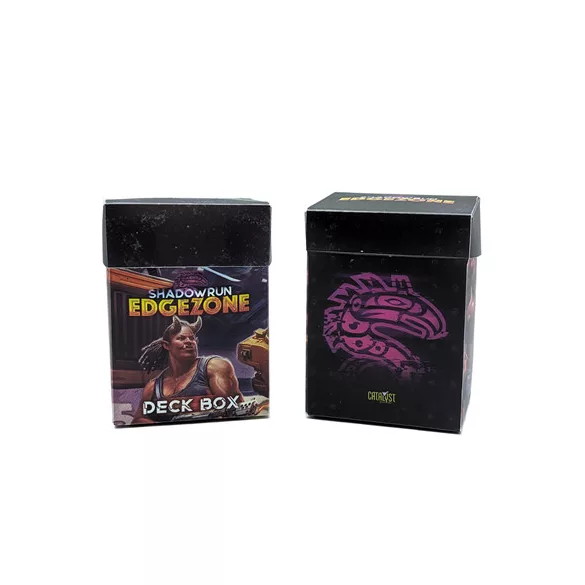 Shadowrun Edge Zone Deck Box (2 pack)-CAT-28706