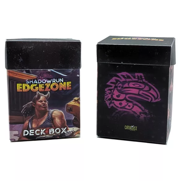 Shadowrun Edge Zone Deck Box (2 pack)-CAT-28706
