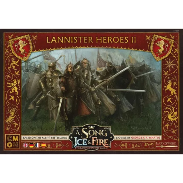 A Song of Ice & Fire - Lannister Heroes 2 (Helden von Haus Lennister 2) - DE/EN/ES/FR-CMND0206