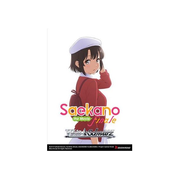 Weiß Schwarz - Saekano the Movie: Finale Booster Display (16 Packs) - EN-WSE-SHS-W98-BD