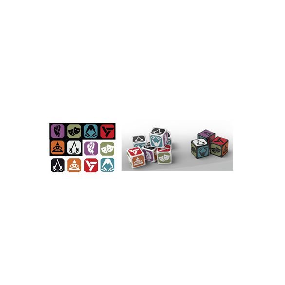 Assassin’s Creed RPG: Assassin's Creed Dice Pack - EN-RPASC004