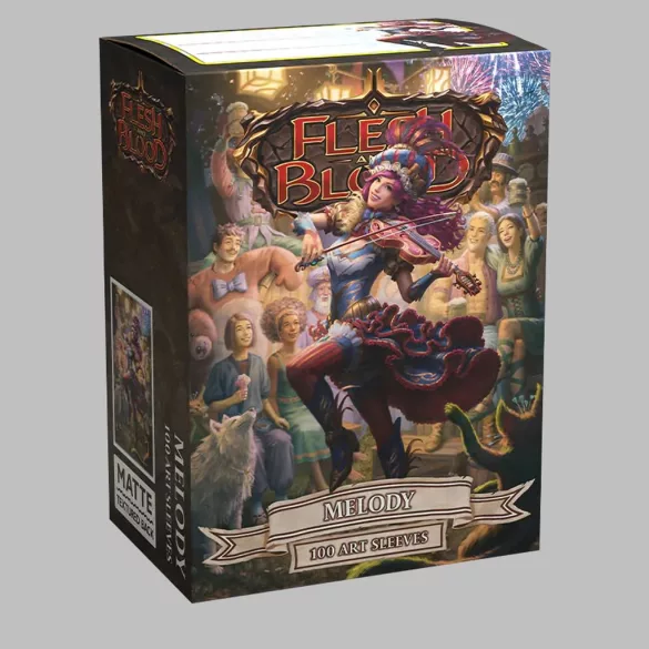 Flesh & Blood Matte Art Sleeves - Melody (100 Sleeves)-AT-16089