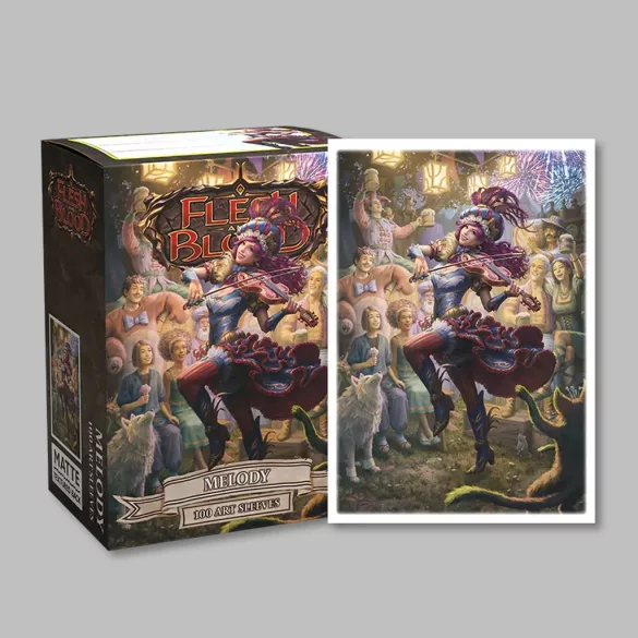 Flesh & Blood Matte Art Sleeves - Melody (100 Sleeves)-AT-16089