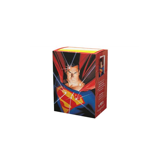 Dragon Shield Standard Size License Sleeves - Superman (100 Sleeves)-AT-16095