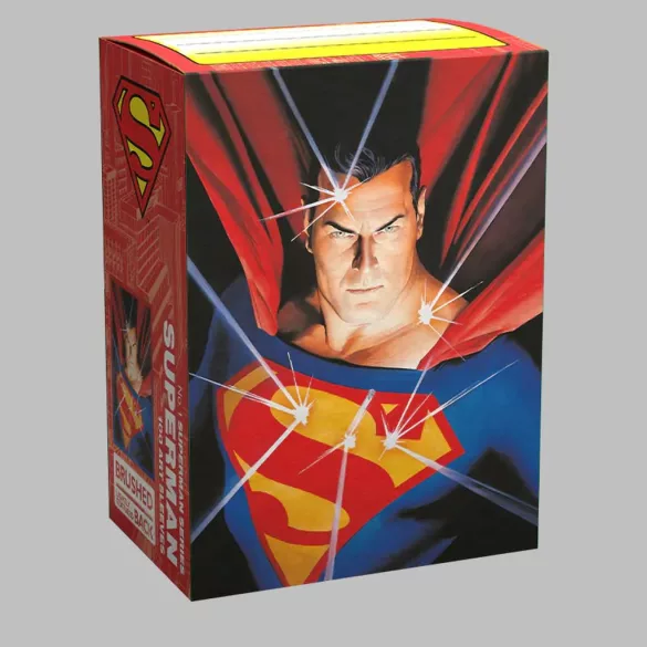 Dragon Shield Standard Size License Sleeves - Superman (100 Sleeves)-AT-16095