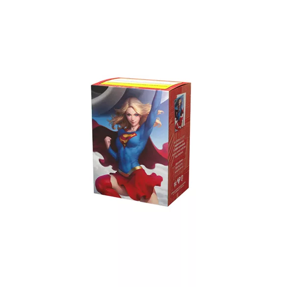 Dragon Shield Standard Size License Sleeves - Supergirl (100 Sleeves)-AT-16096