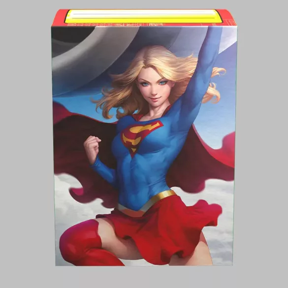 Dragon Shield Standard Size License Sleeves - Supergirl (100 Sleeves)-AT-16096