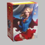 Dragon Shield Standard Size License Sleeves - Supergirl (100 Sleeves)-AT-16096