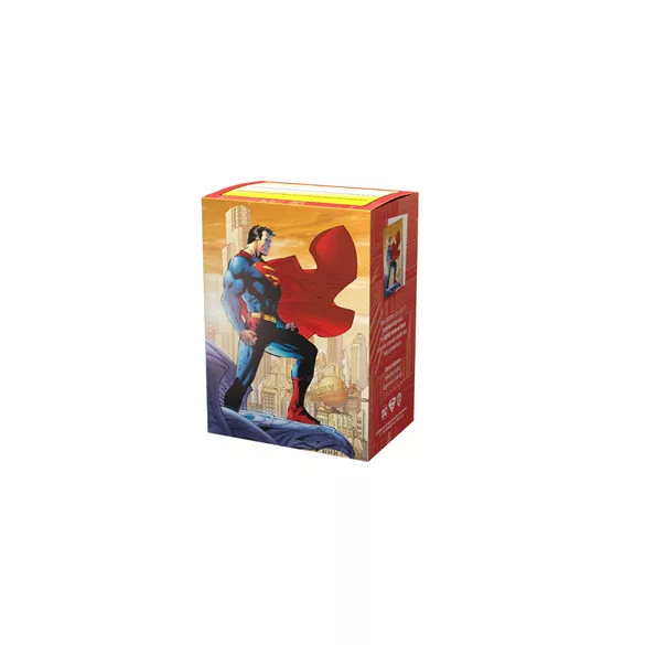 Dragon Shield Standard Size License Sleeves - Superman 2 (100 Sleeves)-AT-16097