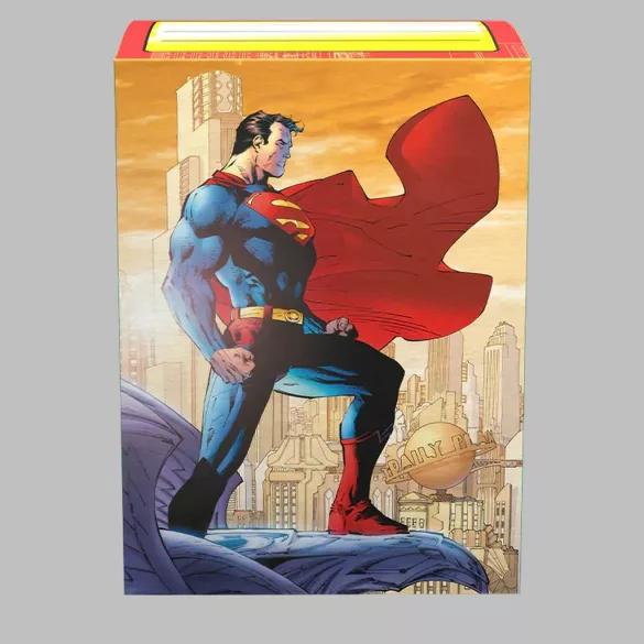 Dragon Shield Standard Size License Sleeves - Superman 2 (100 Sleeves)-AT-16097