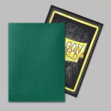 Dragon Shield Dual Matte Sleeves - Metallic Green / Power (100 Sleeves)-AT-15063