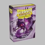 Dragon Shield Dual Matte Japanese Size Sleeves - Metallic Purple / Soul (60 Sleeves)-AT-15162