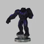 Marvel HeroClix Iconix: Wakanda Hulkbuster figura és karakterkártya - EN