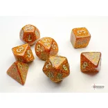 Chessex Glitter Mini-Polyhedral Gold/silver 7-Die Set-20503