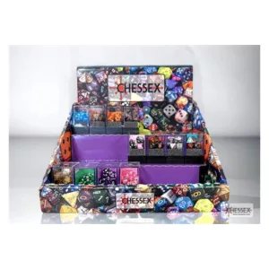 Chessex Box of 50 Mini-Polyhedral 7-Die Sets - 3rd Release-20993
