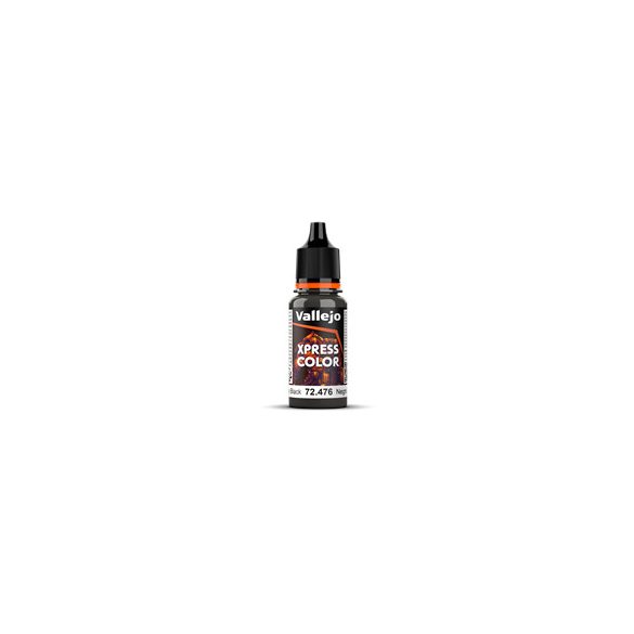 Vallejo - Game Color / Xpress Color - Greasy Black 18 ml-72476