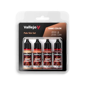 Vallejo - Game Color / 4 colors - Pale Skin Set 18 ml-72379