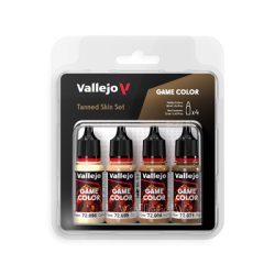 Vallejo - Game Color / 4 colors - Tanned Skin Set 18 ml-72380
