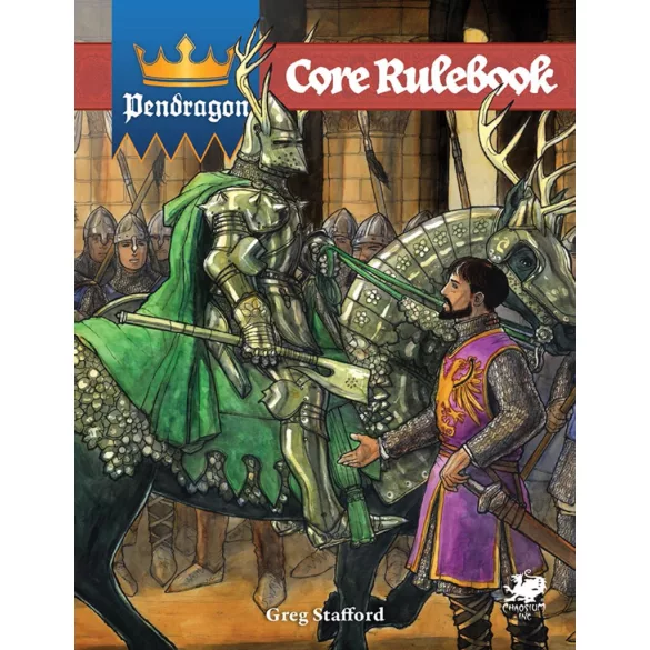 Pendragon: Core Rulebook - angol nyelvű szerepjáték alapkönyv