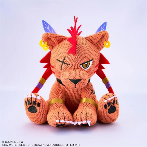 Final Fantasy VII Remake Knitted Plush - Red XIII-XFF07ZZ992