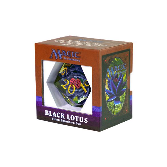 Sirius Dice - Black Lotus Spindown 54mm D20-SDZ3001-01