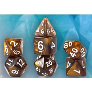 Sirius Dice - Treasure Series - Topaz-SDZ0016-06