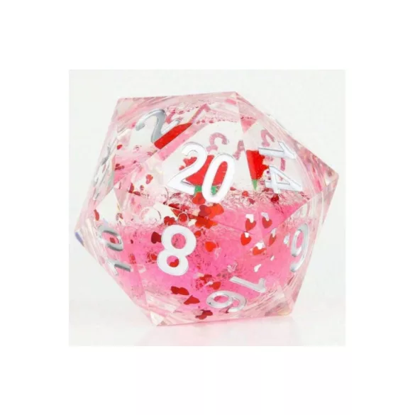 Sirius Dice - Valentine Rose 54mm snowglobe D20-SDZ0012-12