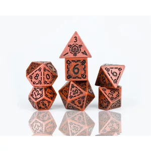 Sirius Dice - Dice Set - Illusory Metal - Copper-SDZ0017-01