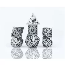 Sirius Dice - Dice Set - Illusory Metal - Silver-SDZ0017-02
