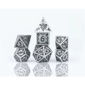 Sirius Dice - Dice Set - Illusory Metal - Silver-SDZ0017-02